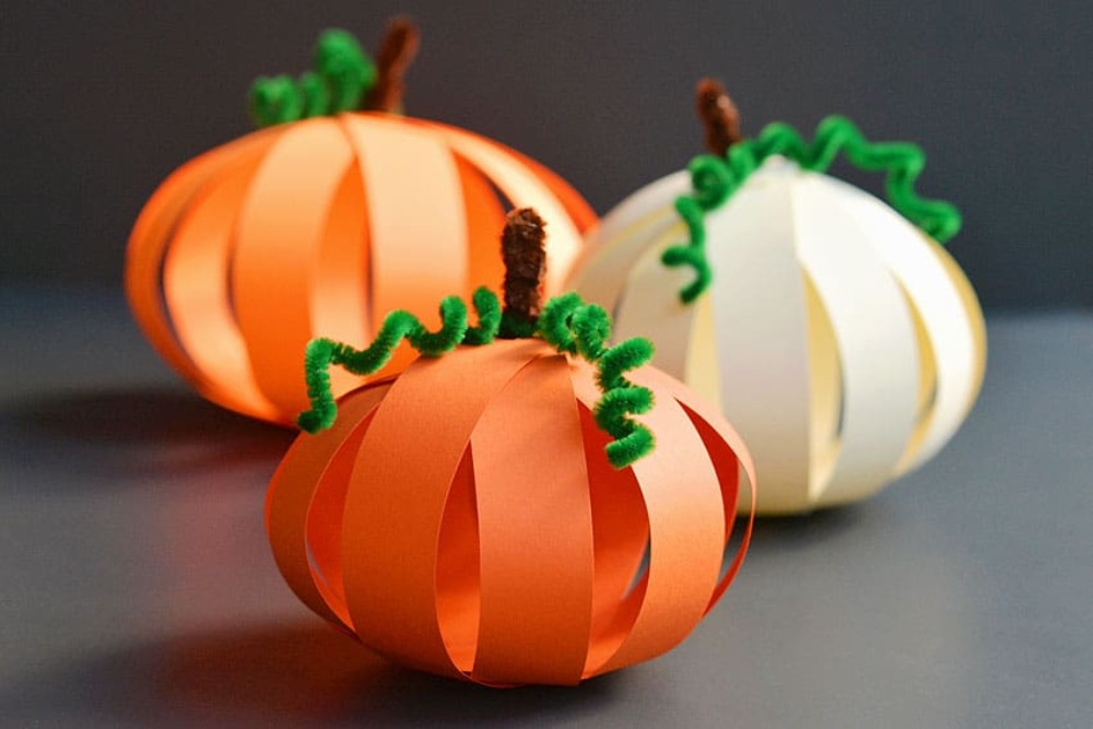 Paper Pumpkins